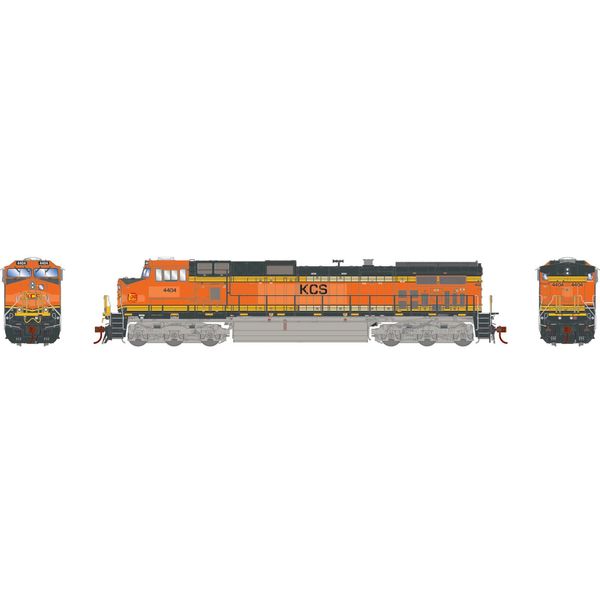 Athearn Genesis HO Scale Dash 9-44CW KCS (Ex BNSF) DCC & Sound *Reservation*