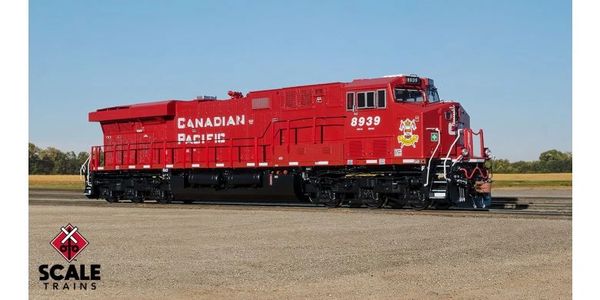 Scaletrains Rivet Counter Ho Scale ES44 Canadian Pacific /Lord Strathconas DCC & Sound