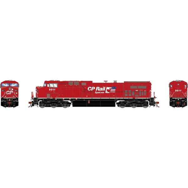 Athearn Genesis HO Scale AC4400CW CP Rail Dual Flags DCC & Sound *Reservation*