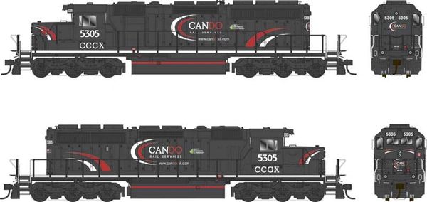 Bowser HO Scale SD40-2 Cando #5305 DCC & Sound *Reservation*