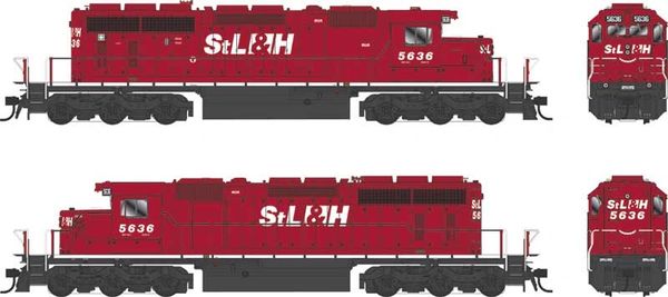 Bowser HO Scale SD40-2 St.Lawrence & Hudson W/Ditchlights DCC & Sound *Reservation*