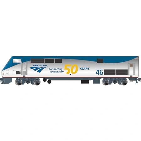 Athearn Genesis HO Scale AMD103/P42 Amtrak/50th Anniversary Phase V #46 DCC & Sound *Reservation*