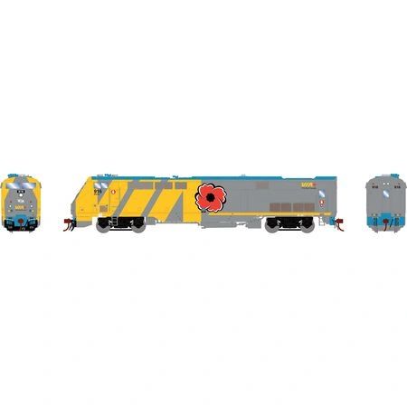 Athearn Genesis HO Scale P42DC VIA Rail "Poppy Scheme" #916 DCC Ready *Reservation*