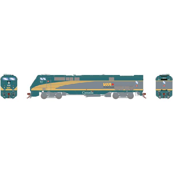 Athearn Genesis HO Scale P42DC VIA Rail "Teal/Green Scheme" DCC & Sound *Reservation*