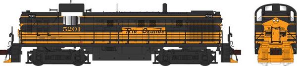 Bowser HO Scale RS-3 Denver, Rio Grande & Western DCC Ready *Reservation*