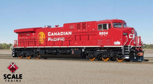 Scaletrains Rivet Counter HO Scale AC4400CW Canadian Pacific (Musical Ride) #9618 DCC Ready