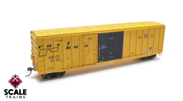 ExactRail Evolution HO Scale FMC 5277 Combo Door Boxcar, Railbox/Repaint/Operation Lifesaver/ABOX #51154