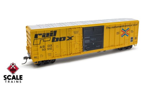 ExactRail Evolution HO Scale FMC 5277 Combo Door Boxcar, Railbox/XFF 30/ABOX *Reservation*