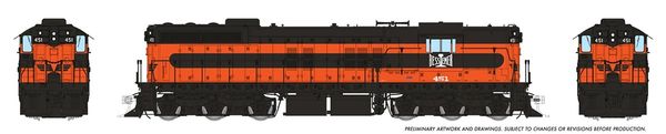 Rapido HO Scale EMD SD7 Bessemer & Lake Erie DCC & Sound *Reservation*