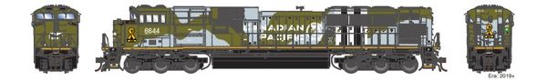 Athearn Genesis HO Scale SD70ACu Canadian Pacific Heritage D-Day/Spitfire Scheme #6644 DCC & Sound *Reservation*
