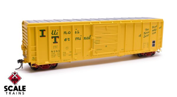 ExactRail Platinum HO Scale Pullman Standard 5344 Boxcar Illinois Terminal *Reservation*