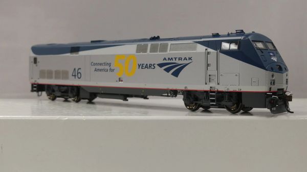 Athearn Genesis HO Scale AMD103/P42 Amtrak/50th Anniversary Phase V #46 DCC Ready
