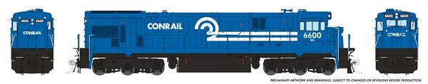 Rapido HO Scale GE C30-7 Conrail DCC & Sound *Reservation*