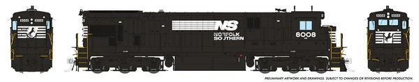Rapido HO Scale GE C30-7 Norfolk Southern DCC & Sound *Reservation*