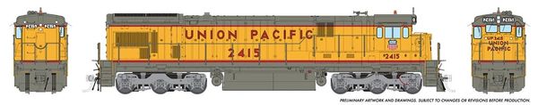 Rapido HO Scale GE C30-7 Union Pacific DCC & Sound *Reservation*