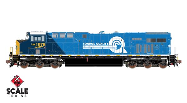 Scaletrains Rivet Counter Ho Scale ES44AH CSX Heritage (Conrail) DCC & Sound #1976