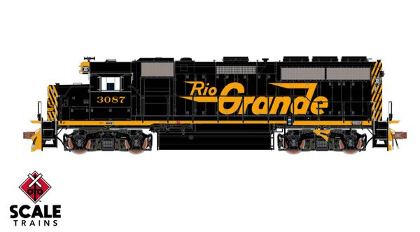 Scaletrains Rivet Counter Ho Scale GP40 DGR&W Rio Grande (Billboard Lettering) DCC & Sound *Reservation*