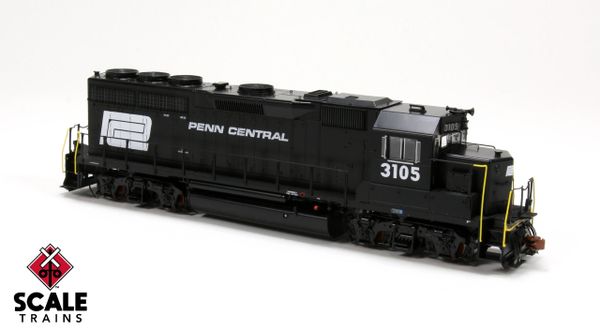 Scaletrains Rivet Counter Ho Scale GP40 Penn Central DCC Ready *Reservation*