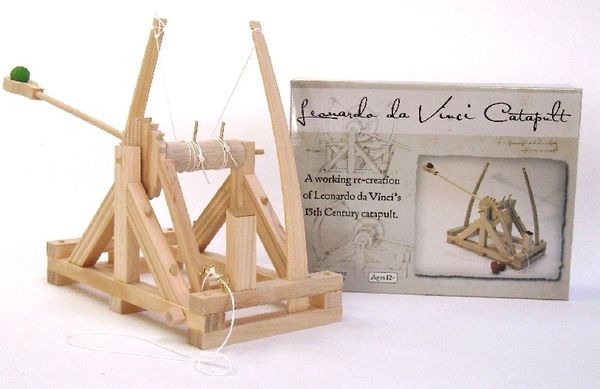 Leonardo DaVinci Catapult Wooden Kit