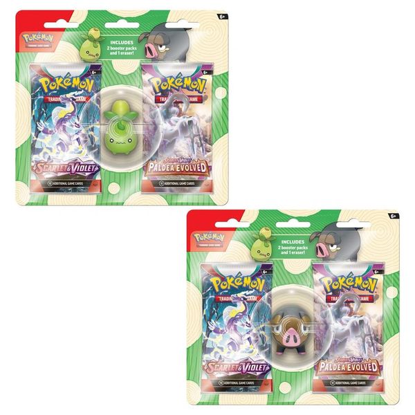 Pokemon TCG Back to School: Eraser Blister 2023