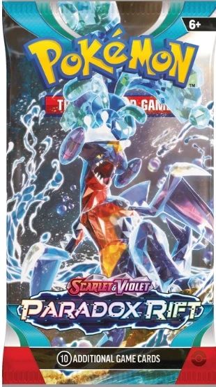 Pokemon TCG Scarlett & Violet Paradox Rift Booster Pack