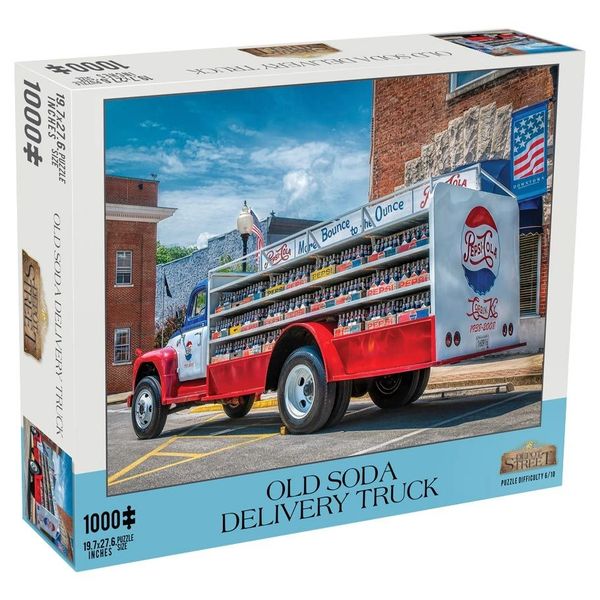 Mchezo Old Soda Delivery Truck 1000 Piece Puzzle