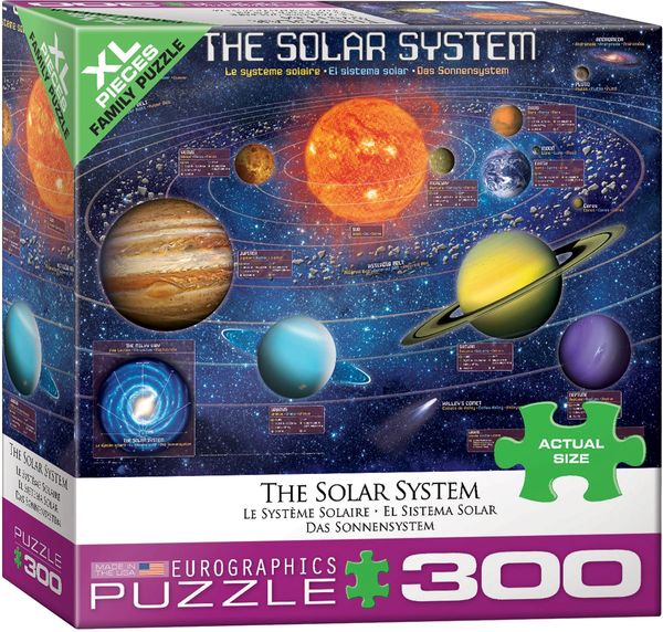 Eurographics - The Solar System 300 Piece Puzzle