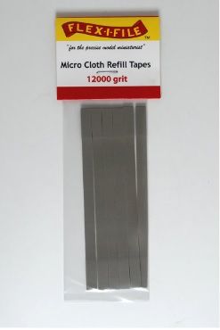 Flex-I-File’s Micro Finishing Cloth Refill Tapes - 12000 Grit
