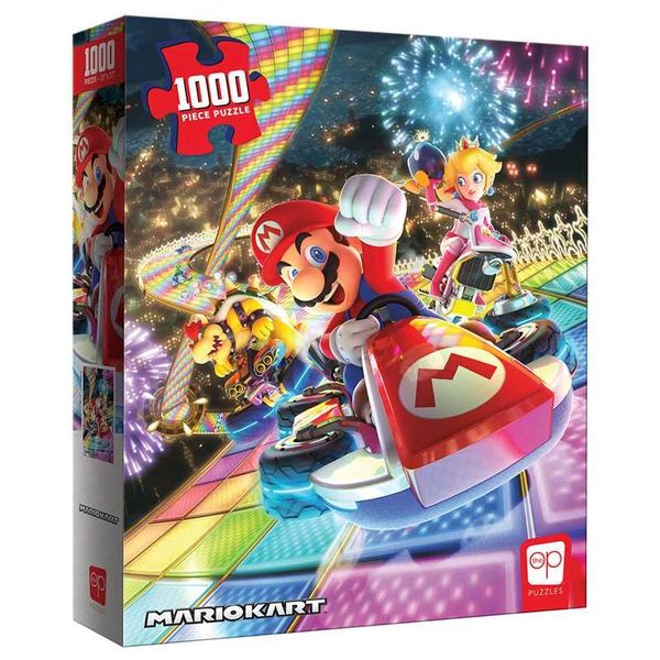 USAopoly - Mario Kart™ "Rainbow Road" 1,000 Piece Puzzle