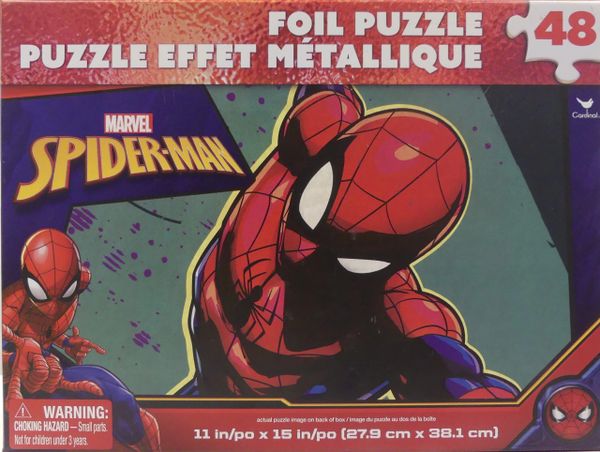 Spin Master - Spiderman 48 Piece Foil Puzzle