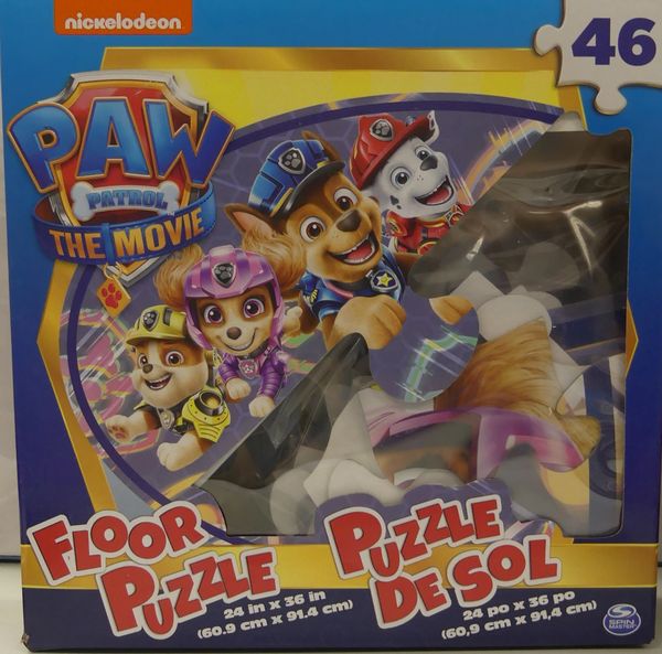 Spin Master - Paw Patrol "The Movie" 46 pc Floor Puzzle