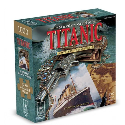 University Games - MYSTERY - MURDER on the TITANIC - 1000 Piece Puzzle