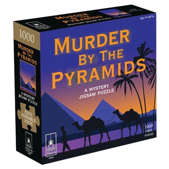University Games - MYSTERY - Murder by The Pyramids - 1000pcs Puzzle