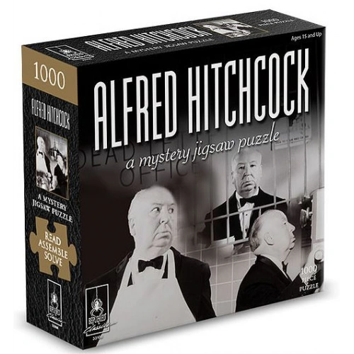 University Games - MYSTERY - ALFRED HITCHCOCK - 1000 Piece Puzzle