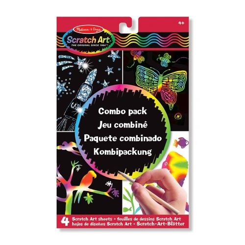 Melissa & Doug Scratch Art Combo Pack