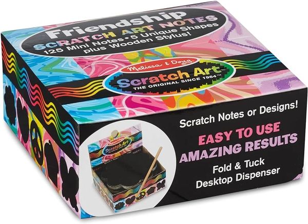 Melissa & Doug Scratch Art Friendship Mini Notes