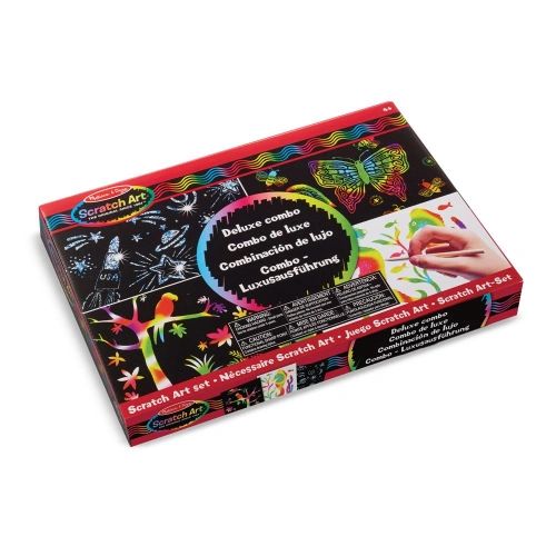 Melissa & Doug Deluxe Combo Scratch Art Set