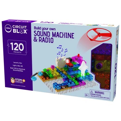 Circuit Blox - Build Your Own - Sound Machine & Radio