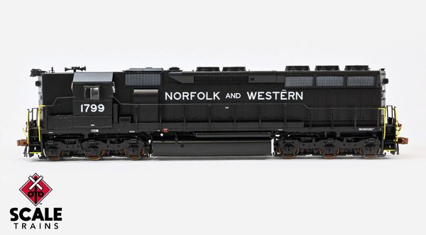 Scaletrains Rivet Counter Ho Scale SD45 Phase IIb2, Norfolk & Western/Claytor DCC & Sound *Reservation*