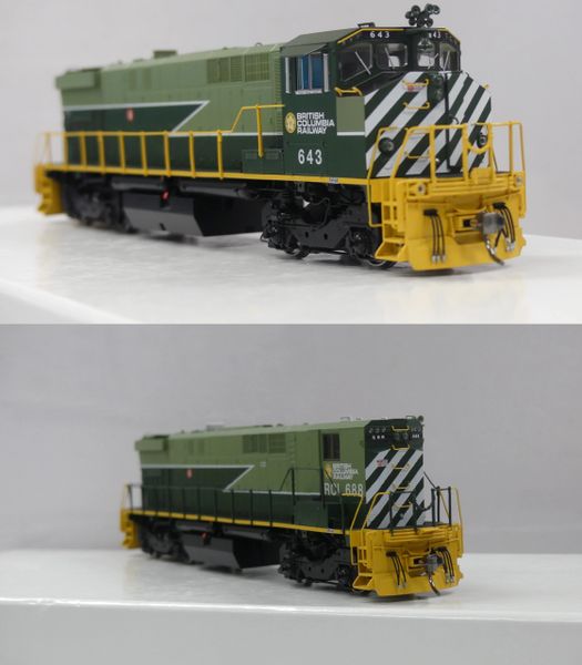 Rapido HO Scale MLW M420 British Columbia (Lightning Stripe) - A/B Set W/Ditchlights DCC Ready