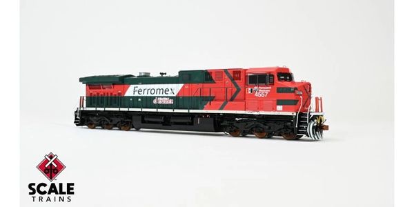 Scaletrains Rivet Counter Ho Scale AC4400CW Ferromex/Diabla/Diexanos DCC & Sound