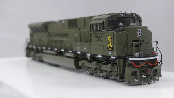 Athearn Genesis HO Scale SD70ACu Canadian Pacific Heritage (NATO Green Scheme) #7020 DCC & Sound