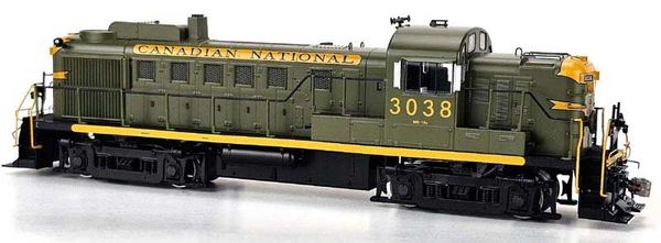 Bowser HO Scale RS-3 Canadian National (Green & Gold) DCC Ready