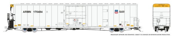 Rapido HO Scale Greenbrier 72' 7780 Reefer Cryo-Trans - Union Pacific - (ARMN) 2015+/ With Sound/ (6) Pack *Reservation*