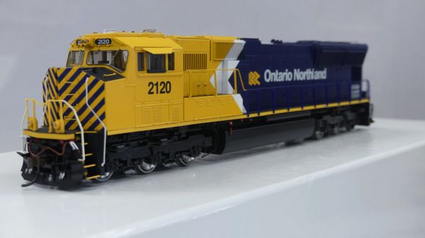 Athearn Genesis Ho Scale SD70M (Flared Radiator) Ontario Northland DCC & Sound