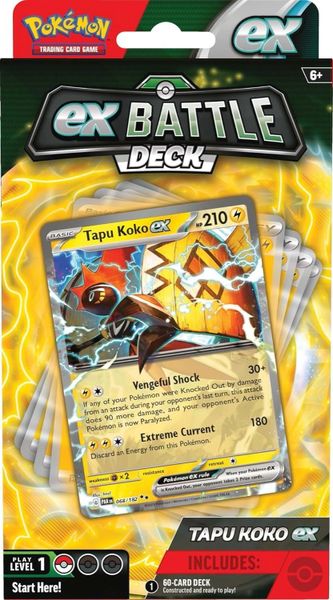 Pokemon EX Battle Deck (Tapu Koko EX)