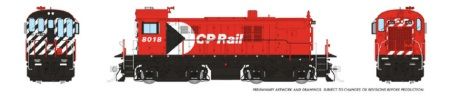 Rapido Ho Scale MLW RS-23 CP Rail 8" Stripe / Lg. Multimark DCC & Sound *Reservation*