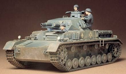 Tamiya 1:35 Scale German Panzer IV Type D. Tank