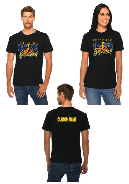 Deluxe Cotton Tee - Leesburg Blazers Basketball