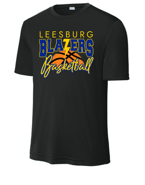 Performance blend Tee - Leesburg Blazers Basketball